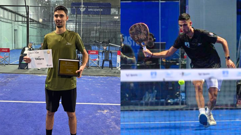 Nicolás De Marco: de tenista a jugador de pádel de alto nivel