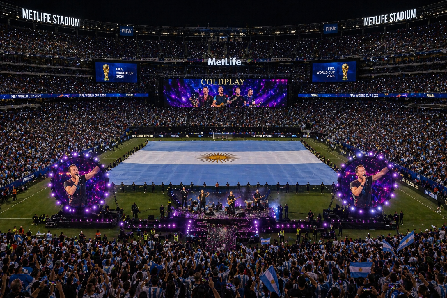El Mundial 2026 tendrá show de medio tiempo por primera vez y lo liderará Coldplay