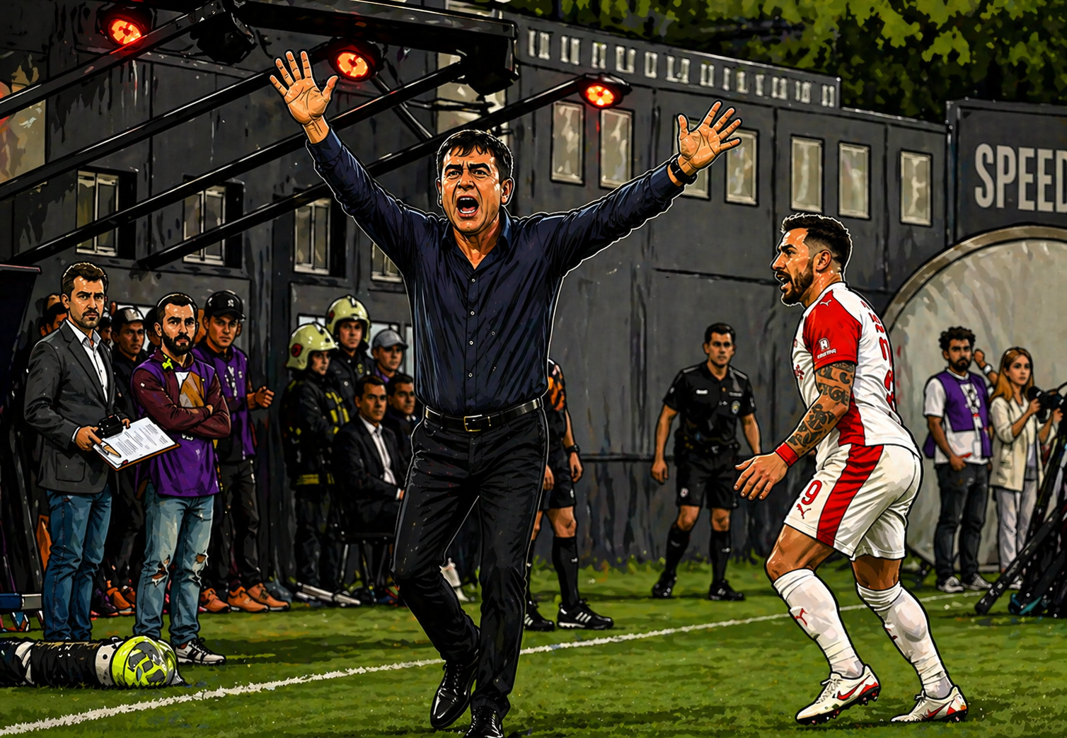 Quinteros, molesto con el arbitraje ante Riestra: «En las dudosas nunca es para Independiente»