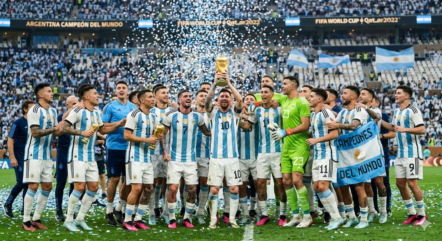 Los últimos amistosos de la selección argentina previo a la copa del mundo.