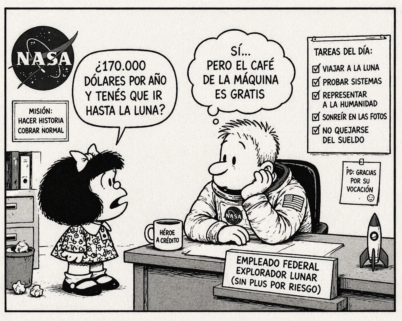 Artemis II: El costo humano y el salario de quienes vuelven a la luna