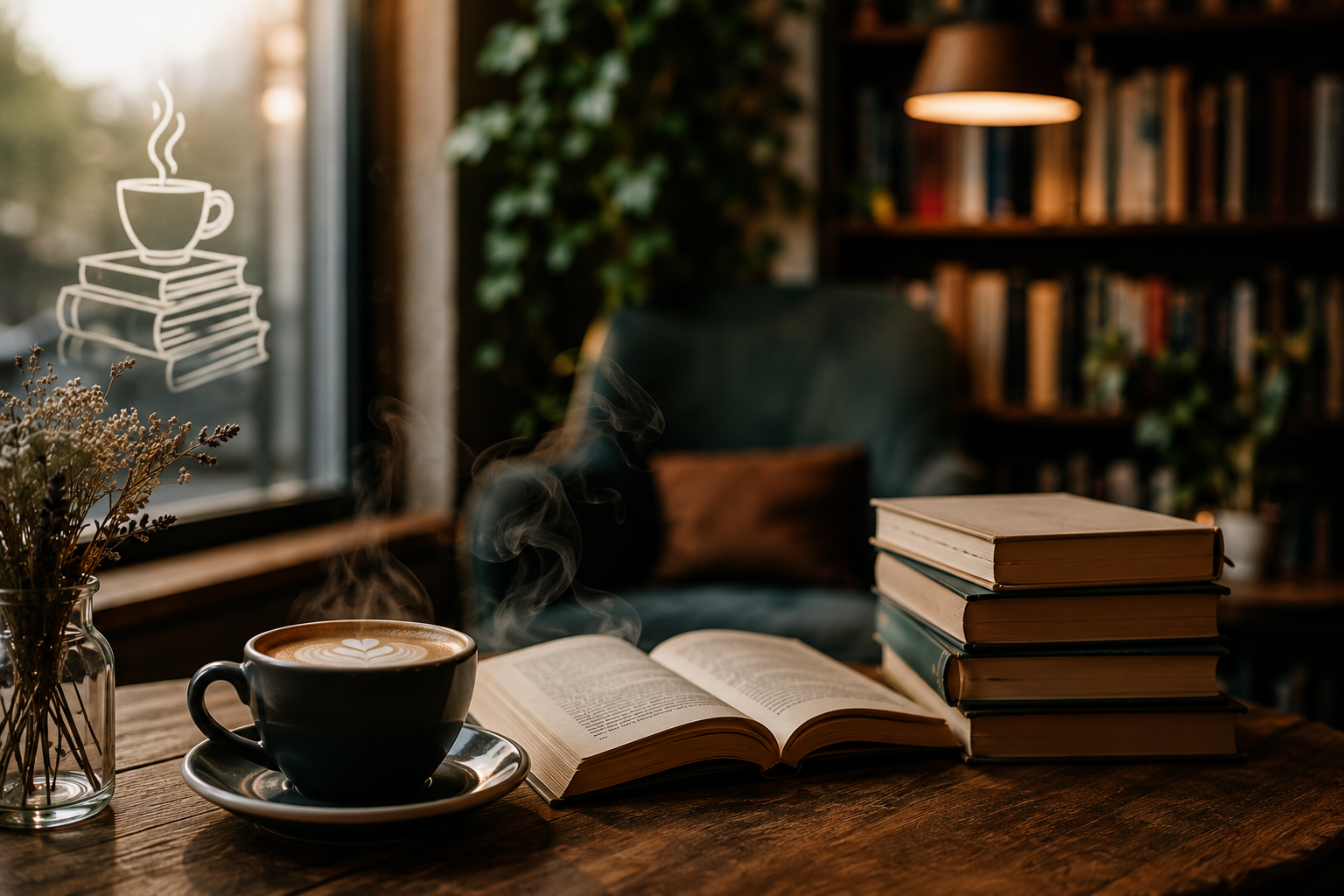 Cinco cafeterías de especialidad con espacios de lectura
