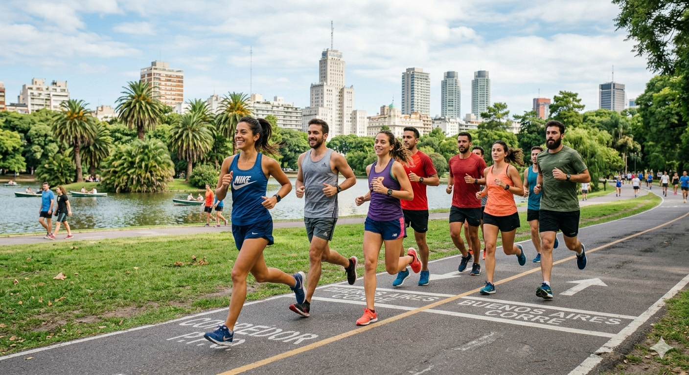 Cinco circuitos imperdibles para correr en Buenos Aires