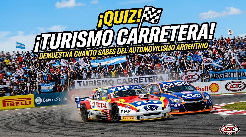 Demostrá tu conocimiento sobre el Turismo Carretera