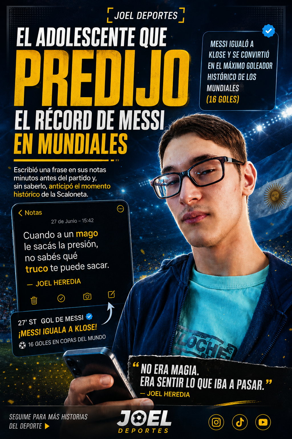 «La increíble anécdota de un estudiante fueguino»