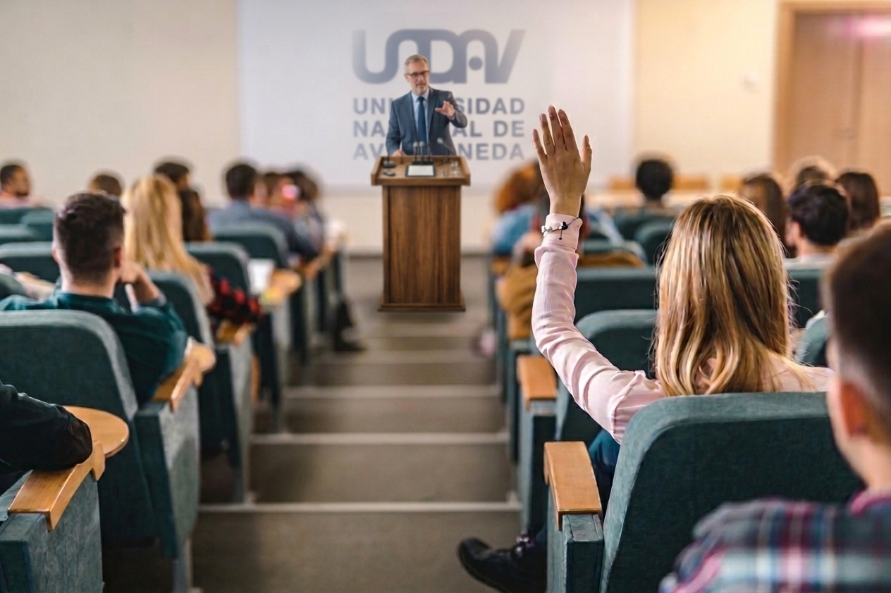 Estudiantes de la UNDAV recibieron una capacitación sobre las prácticas periodísticas actuales